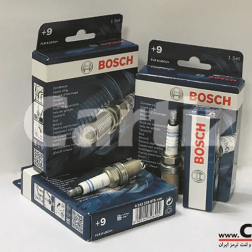 شمع دوپلاتین 9+ بوش روس Bosch