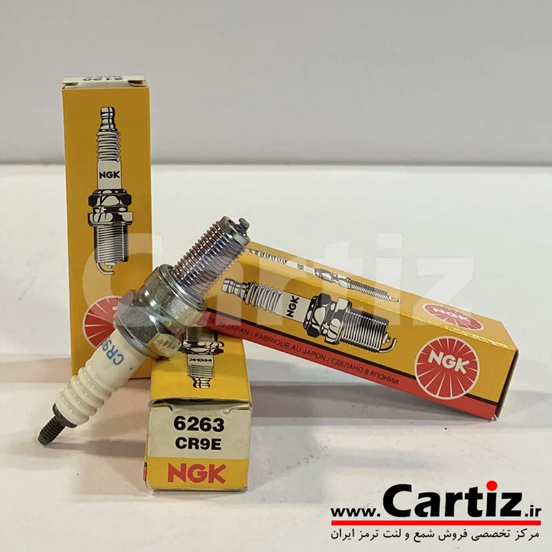 شمع موتورسیکلت پالس و پولسار و باجاج NGK ژاپن 6263 CR9E
